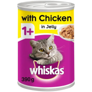 Whiskas Adult Can in Jelly with Chicken - 390gm