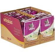 Whiskas Adult Wet Cat Food Chicken In Gravy 85gm - 24pcs image
