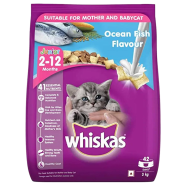 Whiskas Cat Dry Food Junior Ocean Fish with Milk - 3kg image