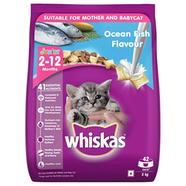 Whiskas Cat Dry Food Junior Ocean Fish with Milk - 3kg image