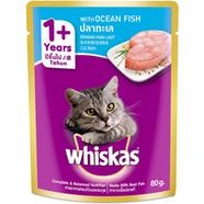 Whiskas Cat Food Ocean Fish Flavor - 80gm icon