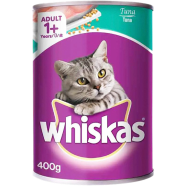 Whiskas Tuna Flavour Cat Food Can 400gm image