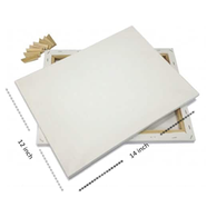 White Canvas 12x14 inch 1Pcs icon