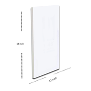 White Canvas 12x18 inch 1Pcs image