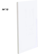 White Canvas 12x18 inch 1Pcs