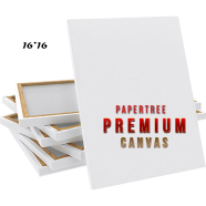 White Canvas 16x16 inch 1Pcs