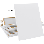 White Canvas 18x24 inch 1Pcs