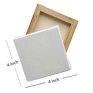 White Canvas 4x4 inch 1Pcs icon