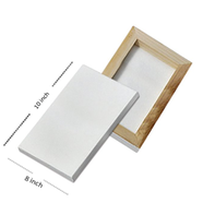 White Canvas 8x10 inch 1Pcs image
