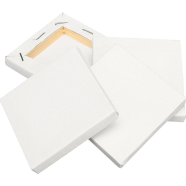 White Mini Canvas 5x5 inch - 3 Pcs - 3 Pcs Set