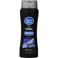 White Rain 3In1 Ocean Wave Mens Body Wash Plus Shampoo Plus Con. 443ml image