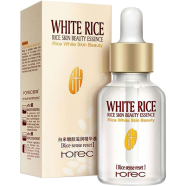 White Rice Serum Reduces Wrinkles and Lighten Dark Spots Pore Minimizer Anti- Aging Face Moisturizer Skin Lightening-15ml image