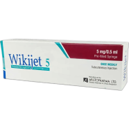 Wikijet 5 mg/0.5ml SC Injection 5 mg pre-filled syringe image