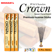 Wild Chandan ( White Sandal Wood) Flavor Agarbatti 1 Packet Incense Stick icon