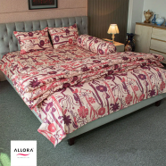 Wild Petal Comforter Bedding Set - 5 Pcs Set image