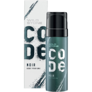 Wild Stone - Code NOIR No Gas Body Perfume For Men, Long Lasting Intense Fragrance - 120 ml image