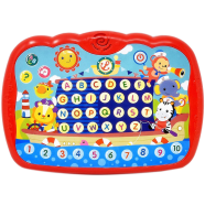 WinFun Tiny Tots Learning Pad Educational Tablet Pcs- Red