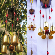 Wind Chimes with 3 Copper Bells image