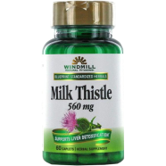 Windmill Natural Vitamins Milk Thistle 250mg 60 Tablets image