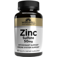 Windmill Zinc Sulfate 50mg 90 Tablets image