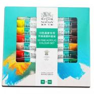 Winsor and Newton Acrylic Colour 18 Shades, 10 ml image
