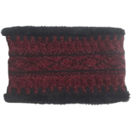 Winter Unisex Knitted Gradient Windproof Wool Scarf Women Men Plush Thicken Warm Scarf Female Head Scarf Neck Scarf Ski Mask image