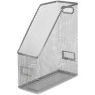 Wire Mesh Wall/Freestanding Document, Magazine and File Rack/Holder