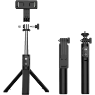 Wireless P20S Mini Live Broadcast Selfie Stick With LED Light image