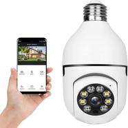 Wireless WiFi Light Bulb Security Camera – Night Vision Socket Camera image