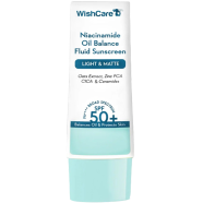 Wishcare 5 Percent Niacinamide Oil Balance Fluid Sunscreen SPF50 PA Plus Plus Plus Plus image