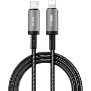 Wiwu Wi-C056 Aluminum Alloy Nylon Braided Titan Link Series Charging Cable With 30W USB-C To Lightning image