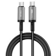 Wiwu Wi-C058 1M Aluminum Alloy Nylon Braided Titan Link Series Charging Cable With 240W USB-C To C image