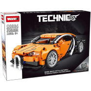 Woma Toys Speed Racing Car Pull Back Vehicle Stem Building Blocks Bricks World Famous Car -269339668