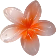 Women Beach Vacation Bohemia Egg Flower Hair Clips Flower Large Hair icon