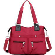Women’s Handbag Solid ( Red Colour ) image