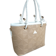 Women's Handbag With a Geometric Pattern image