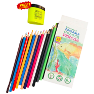 Wood Free Erasable Colour Pencil 12Pcs