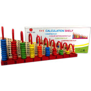 Wooden Calculation Shelf image