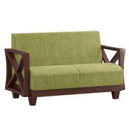 Regal Wooden Double Sofa - Venice - SDC-343-3-1-20( Fabric - SF-2121) | image