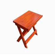 Wooden Folding And Portable Table with Cross Stand icon