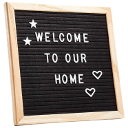 Wooden Letter Board Event Letter Board image