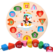 Wooden Number And Time Recognizer image