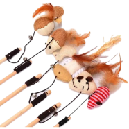 Wooden Stick Rat Toy for Cat image