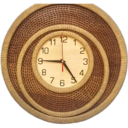 Wooden Wall Clock image