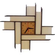 Wooden Wall Clock image