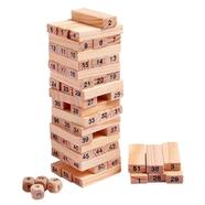 Wooden block 48 pcs icon