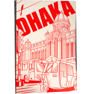 Work Size Dhaka (Line) Grey Lined Notebook image