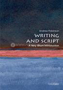 Writing and Script: A Very Short Introduction image