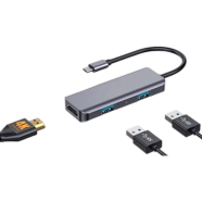 XTREME XH303C 1 HDMI, 2 USB 3.0 Type C Hub image