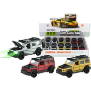 Toybliss Xu Ye 1:32 Die-Cast Benz Pull Back Car With Lights image